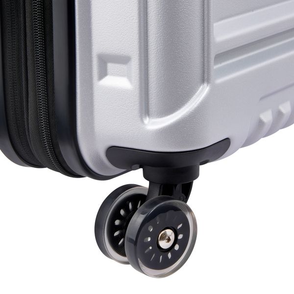 DELSEY REMPART 2.0 TROLLEY CABINE EXTENSIBLE 4 ROUES DOUBLES 55CM