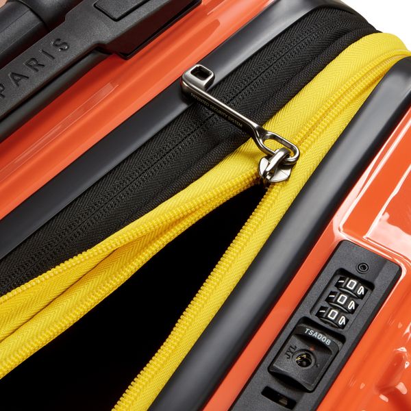 DELSEY REMPART 2.0 TROLLEY CABINE EXTENSIBLE 4 ROUES DOUBLES 55CM