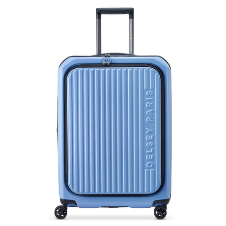 DELSEY SÉCURITÉ. VALISE EXTENSIBLE 4 ROUES DOUBLES 65CM