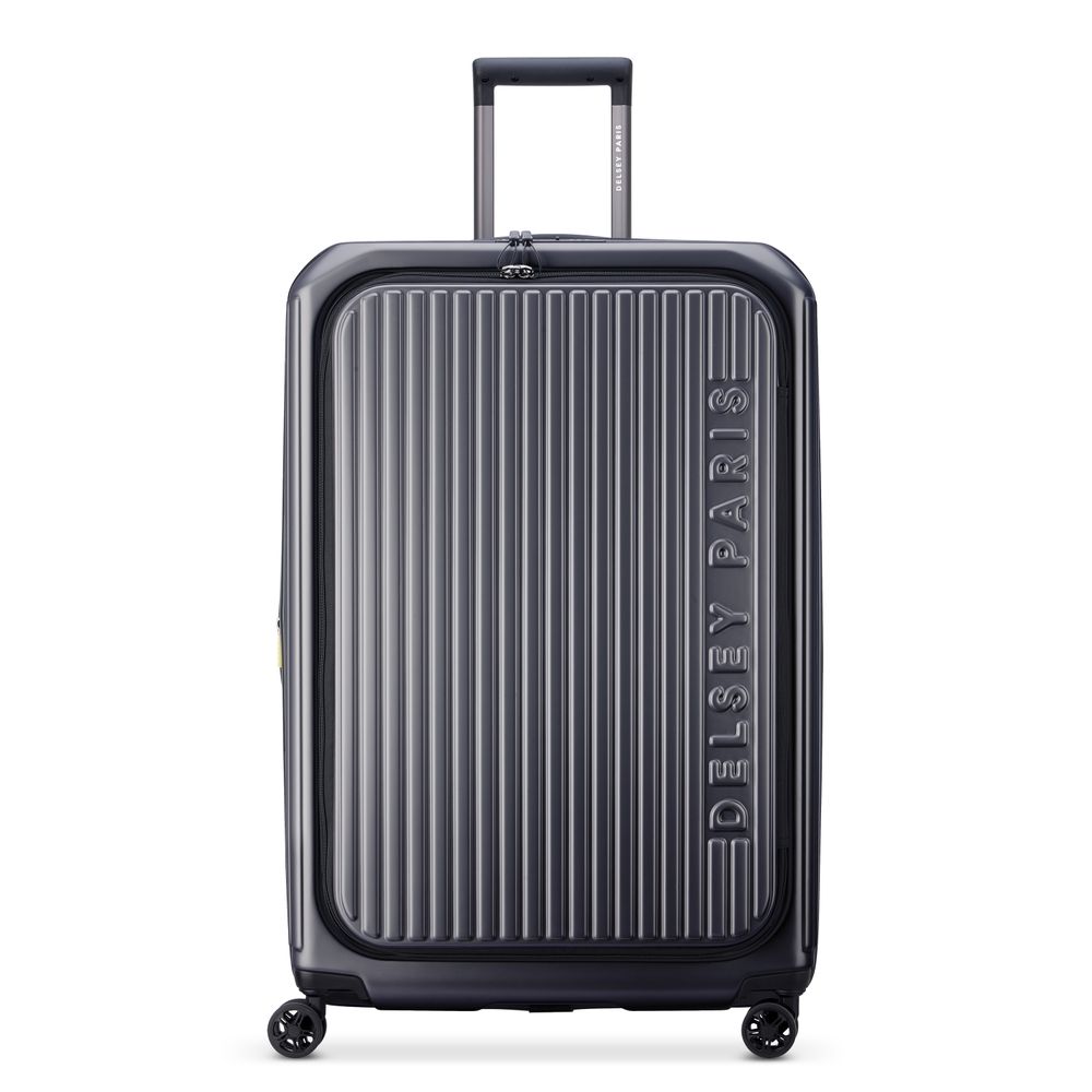 DELSEY SÉCURITÉ. VALISE EXTENSIBLE 4 ROUES DOUBLES 77CM