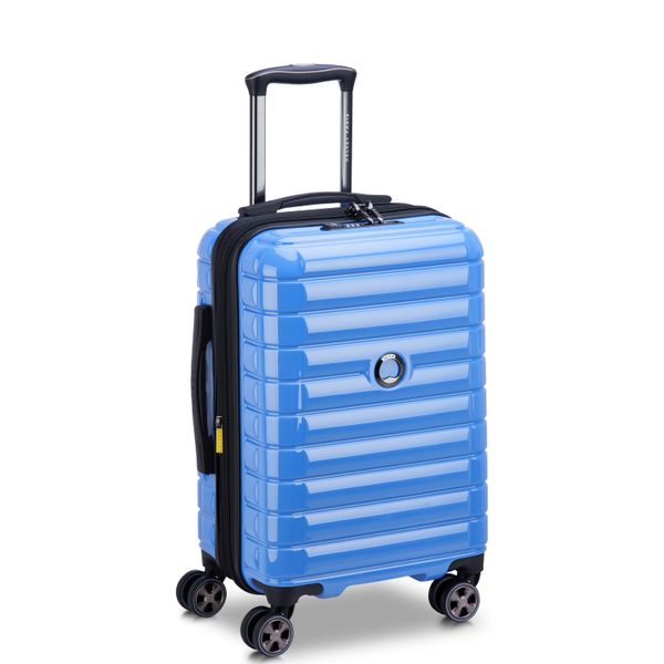 DELSEY SHADOW 5.0. TROLLEY EXPANDABLE CABIN 4 DOUBLE WHEELS 55CM