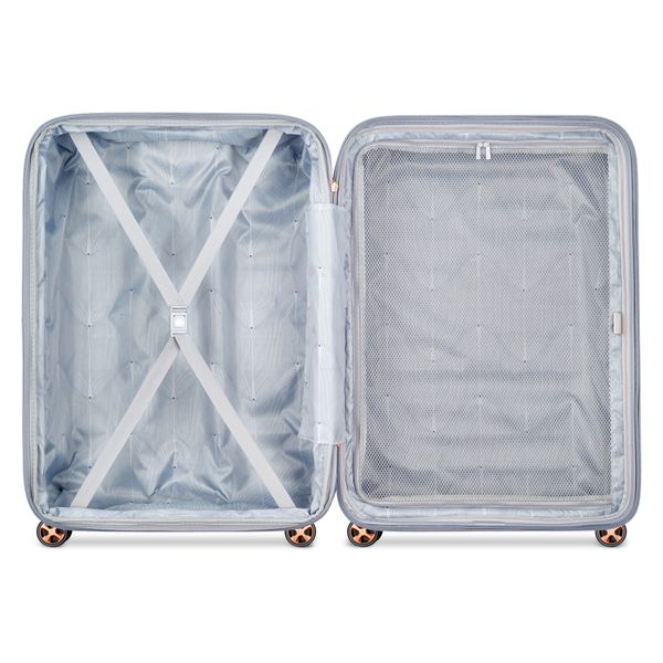 DELSEY SHADOW 5.0. TROLLEY ERWEITERBAR 4 DOPPELRÄDER 75CM