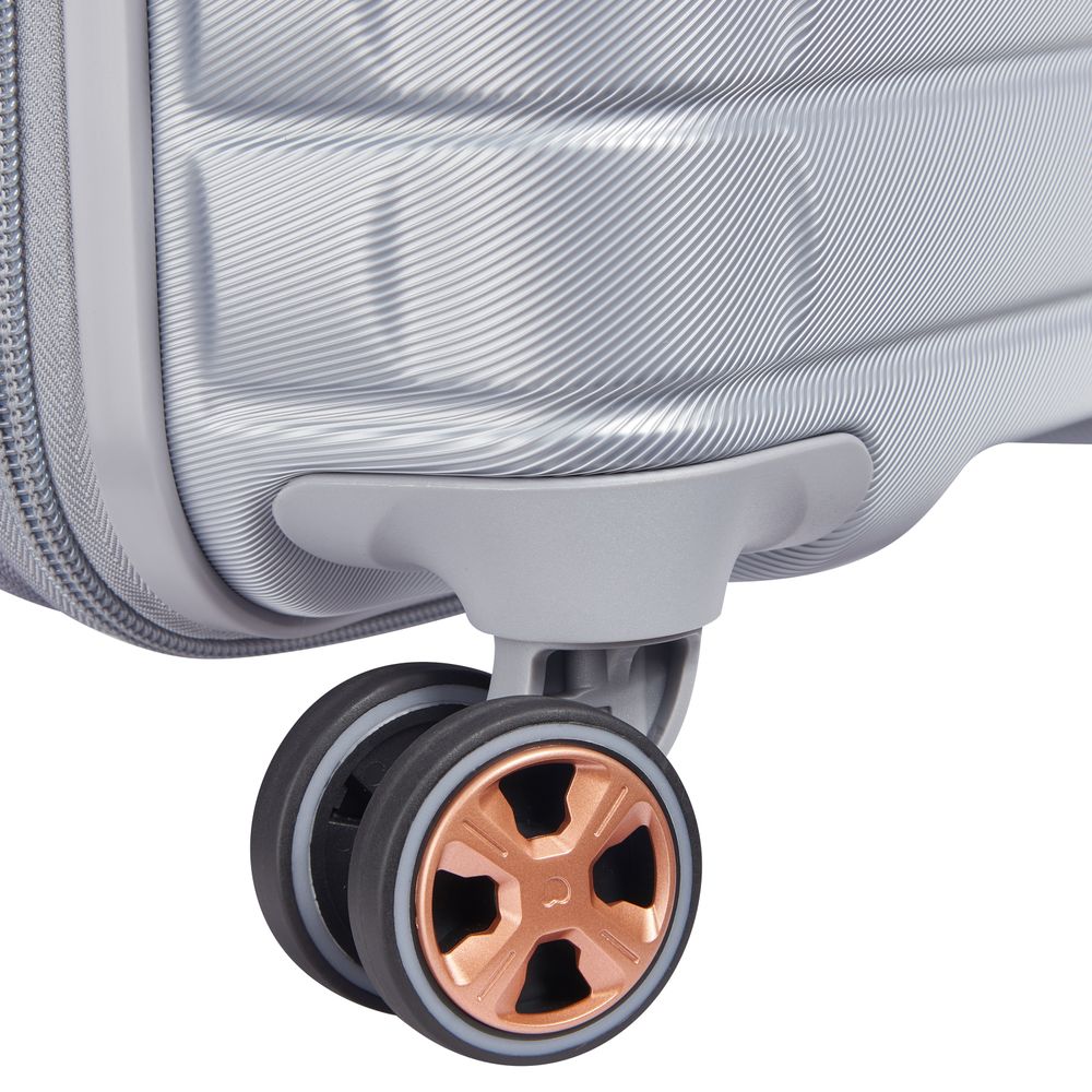 DELSEY SHADOW 5.0. TROLLEY EXPANDABLE CABIN 4 DOUBLE WHEELS 55CM