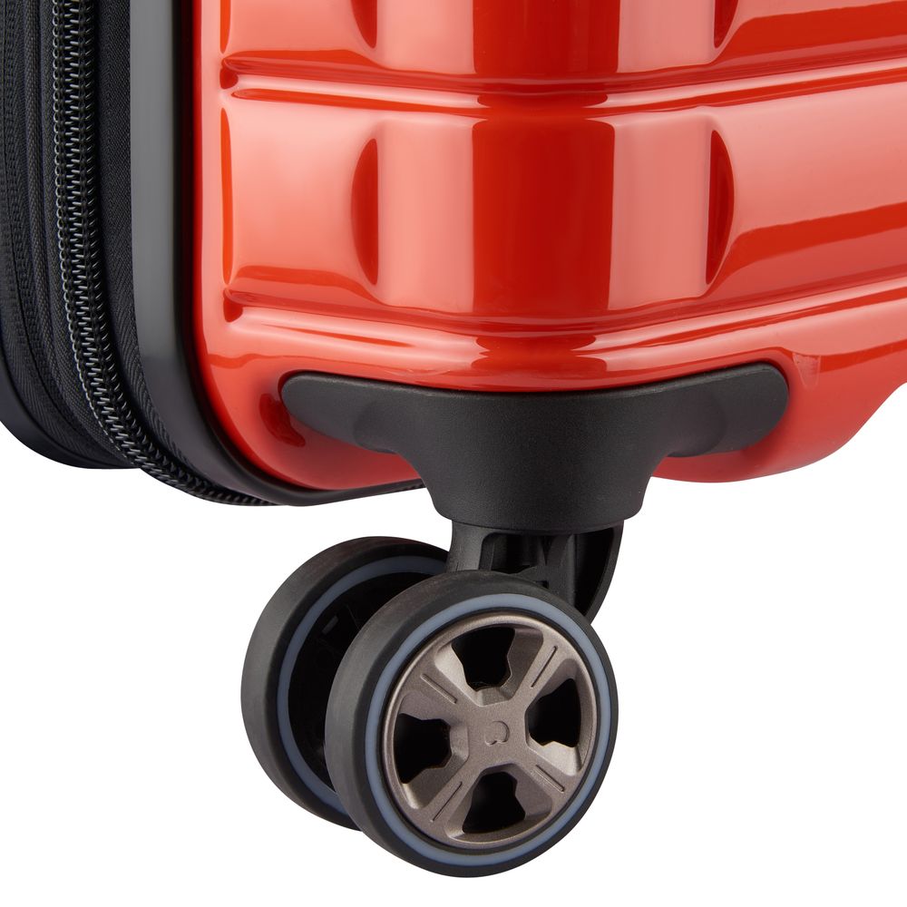 DELSEY SHADOW 5.0. TROLLEY EXPANDABLE CABIN 4 DOUBLE WHEELS 55CM