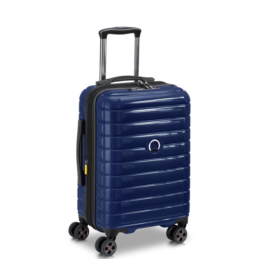 DELSEY SHADOW 5.0. TROLLEY EXPANDABLE CABIN 4 DOUBLE WHEELS 55CM