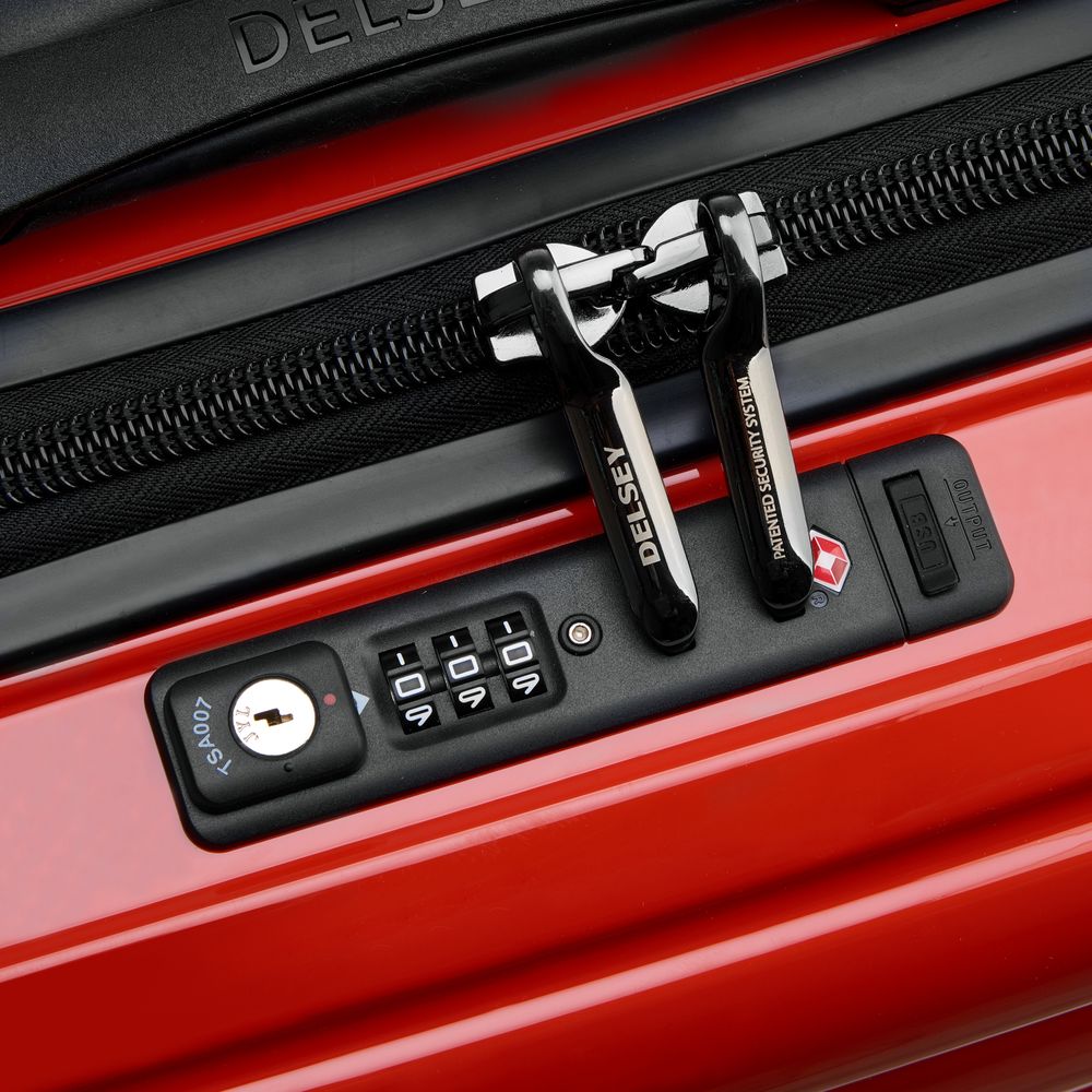 DELSEY SHADOW 5.0. TROLLEY CABINE SLIM 4 RODAS DUPLAS 55CM