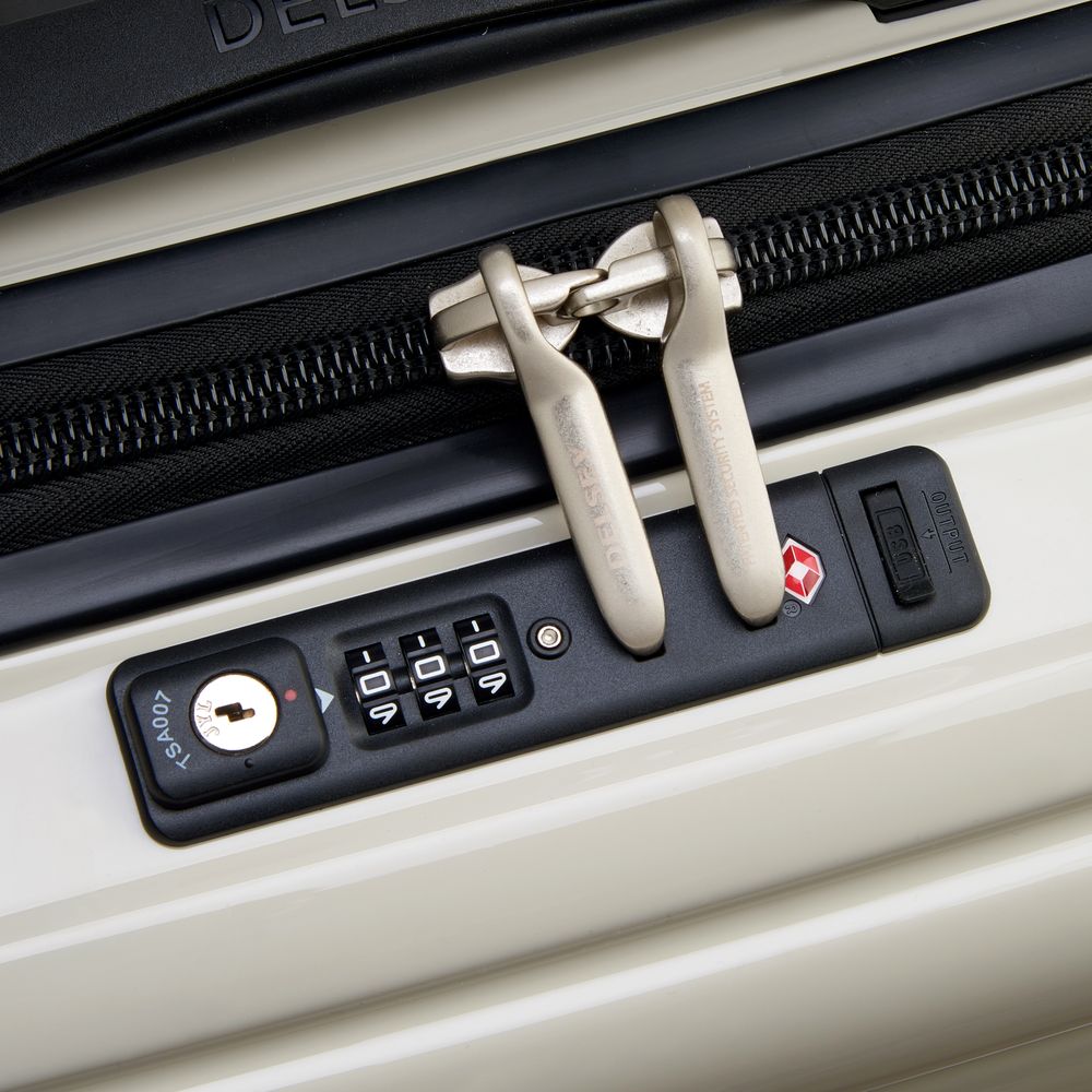 DELSEY SHADOW 5.0. TROLLEY CABINE SLIM 4 RODAS DUPLAS 55CM