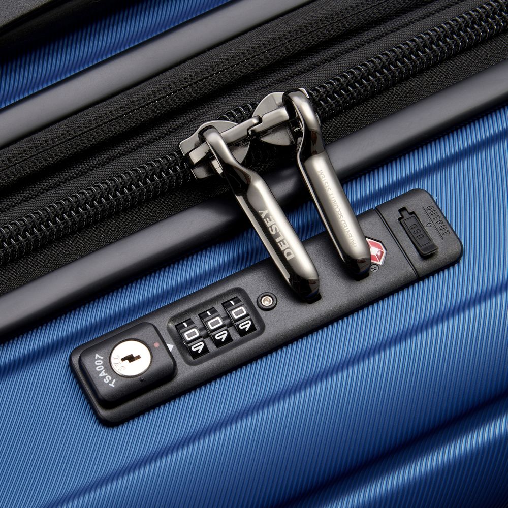 DELSEY SHADOW 5.0. TROLLEY EXPANDABLE 4 DOUBLE WHEELS 75CM