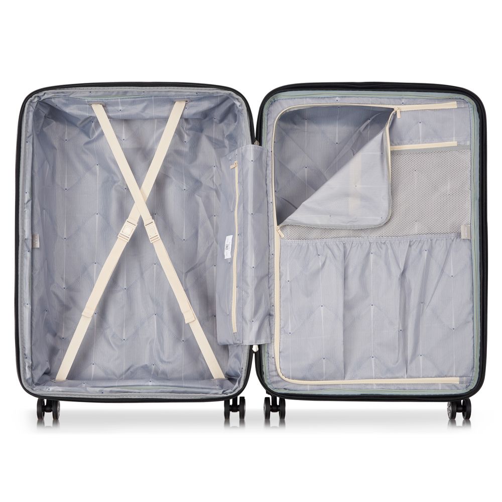 DELSEY SHADOW 5.0. TROLLEY EXPANDABLE 4 DOUBLE WHEELS 82CM