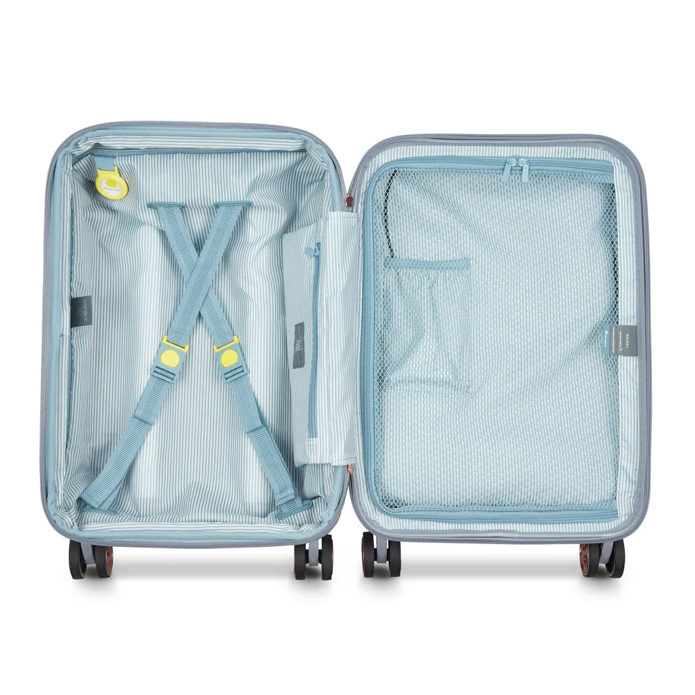 DELSEY SHADOW 5.0 TROLLEY ERWEITERBARE KABINE BUSINESS SCHWER 55CM