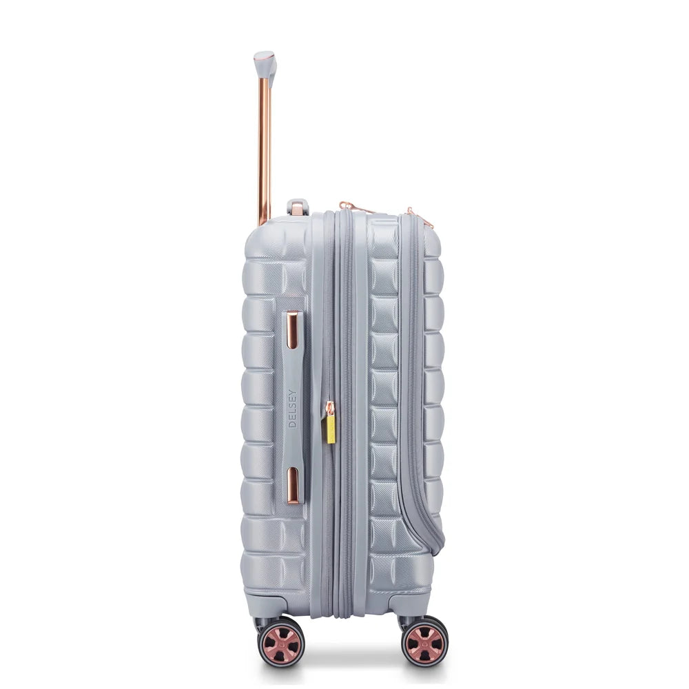 DELSEY SHADOW 5.0 TROLLEY ERWEITERBARE KABINE BUSINESS SCHWER 55CM