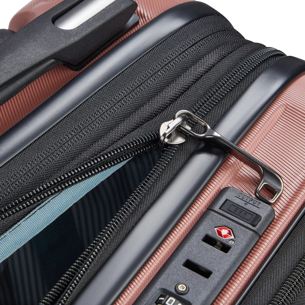DELSEY SHADOW 5.0 TROLLEY ERWEITERBARE KABINE BUSINESS SCHWER 55CM