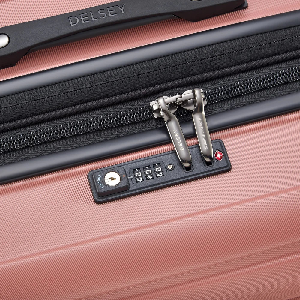 DELSEY SHADOW 5.0. TROLLEY Laajennettavat 4 kaksoispyörää 75CM