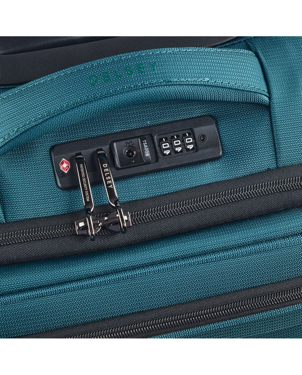 DELSEY SHADOW DLX. TROLLEY EXPANDABLE CABIN 4 DOUBLE WHEELS