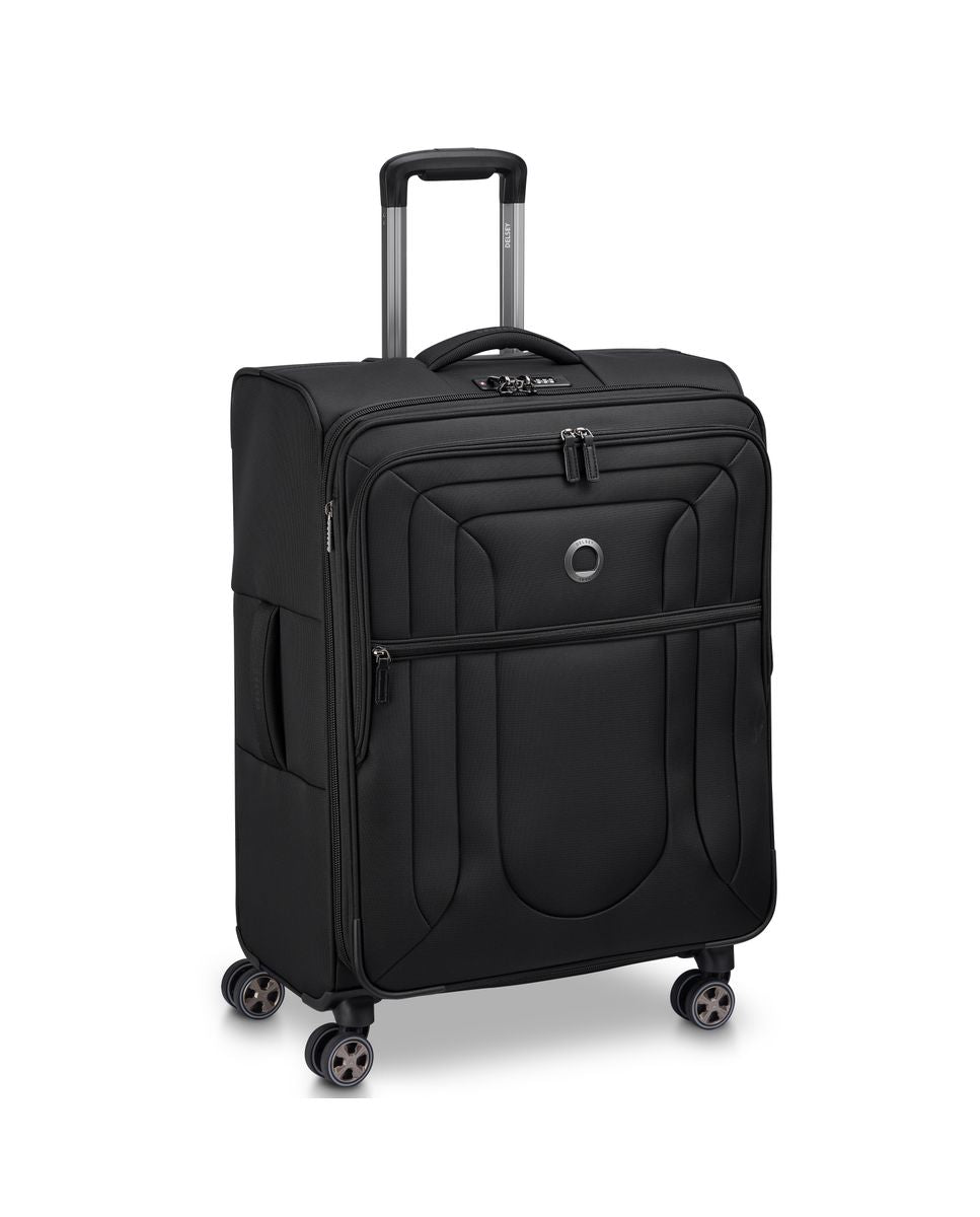 DELSEY SHADOW DLX. TROLLEY EXPANDABLE 4 DOUBLE WHEELS 70CM