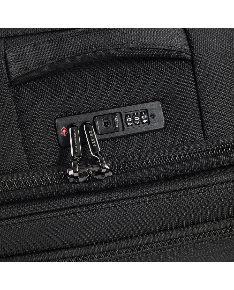 DELSEY OMBRE DLX. TROLLEY EXTENSIBLE 4 ROUES DOUBLES 76CM