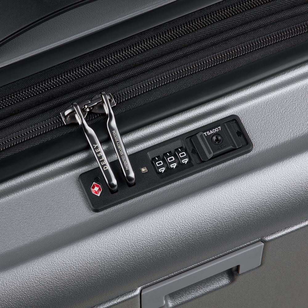 DELSEY Cabin suitcase EXPANDABLE TURENNE 2 RIGID WITH 37 L CAPACITY