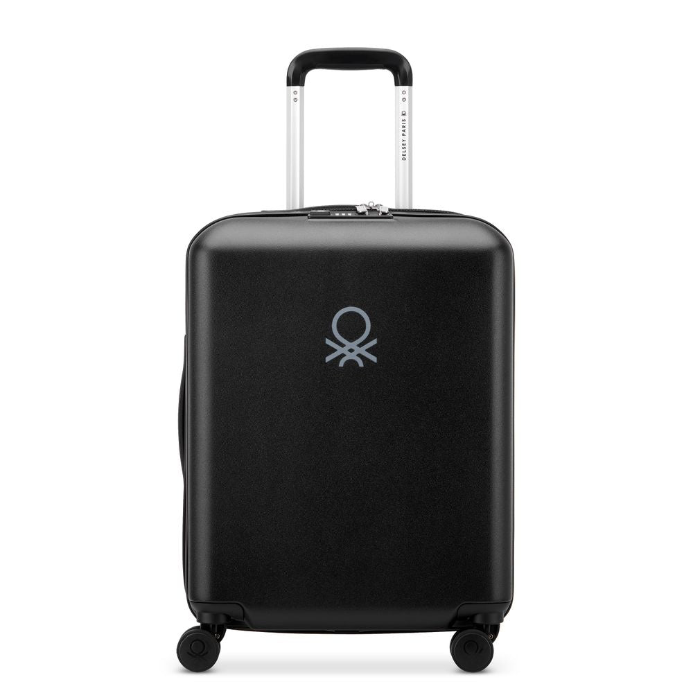 DELSEY UCB HARD SUITCASE TROLLEY SLIM 4 DOUBLE WHEELS 55 CM