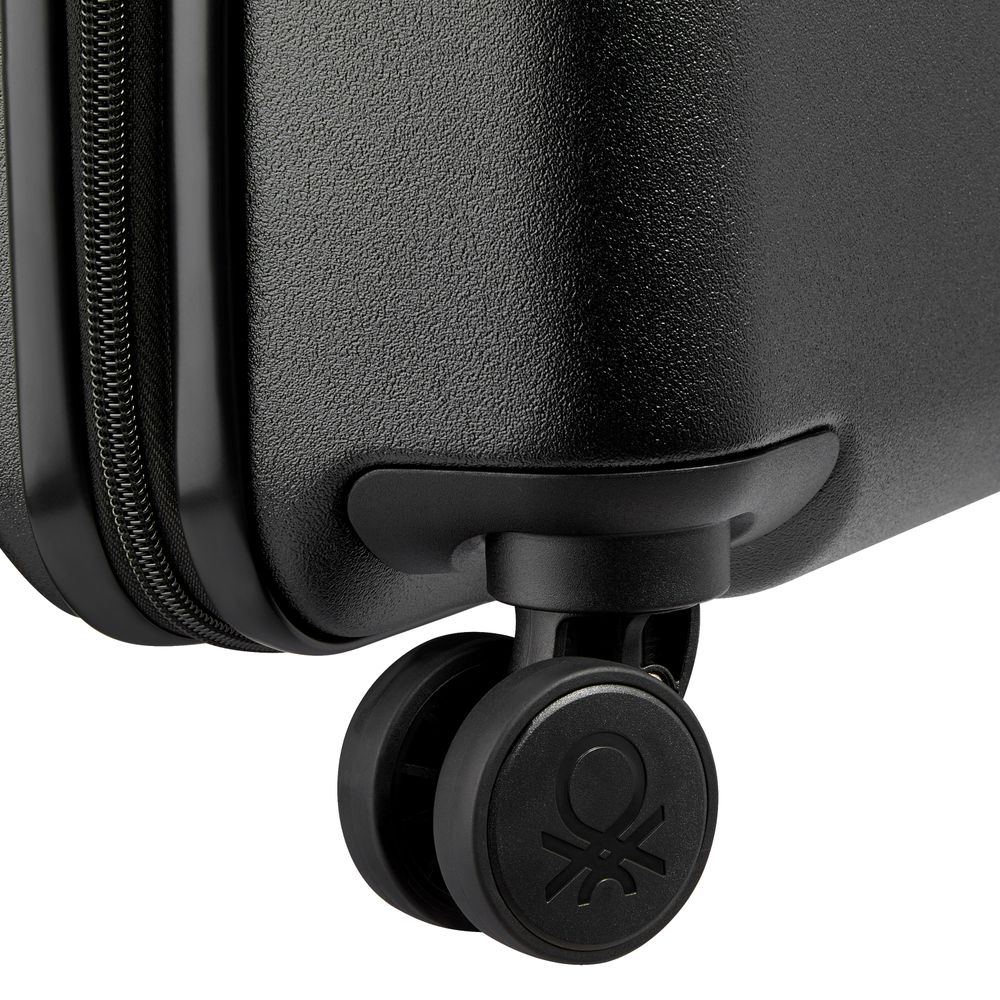 DELSEY UCB HARD SUITCASE TROLLEY SLIM 4 DOUBLE WHEELS 55 CM