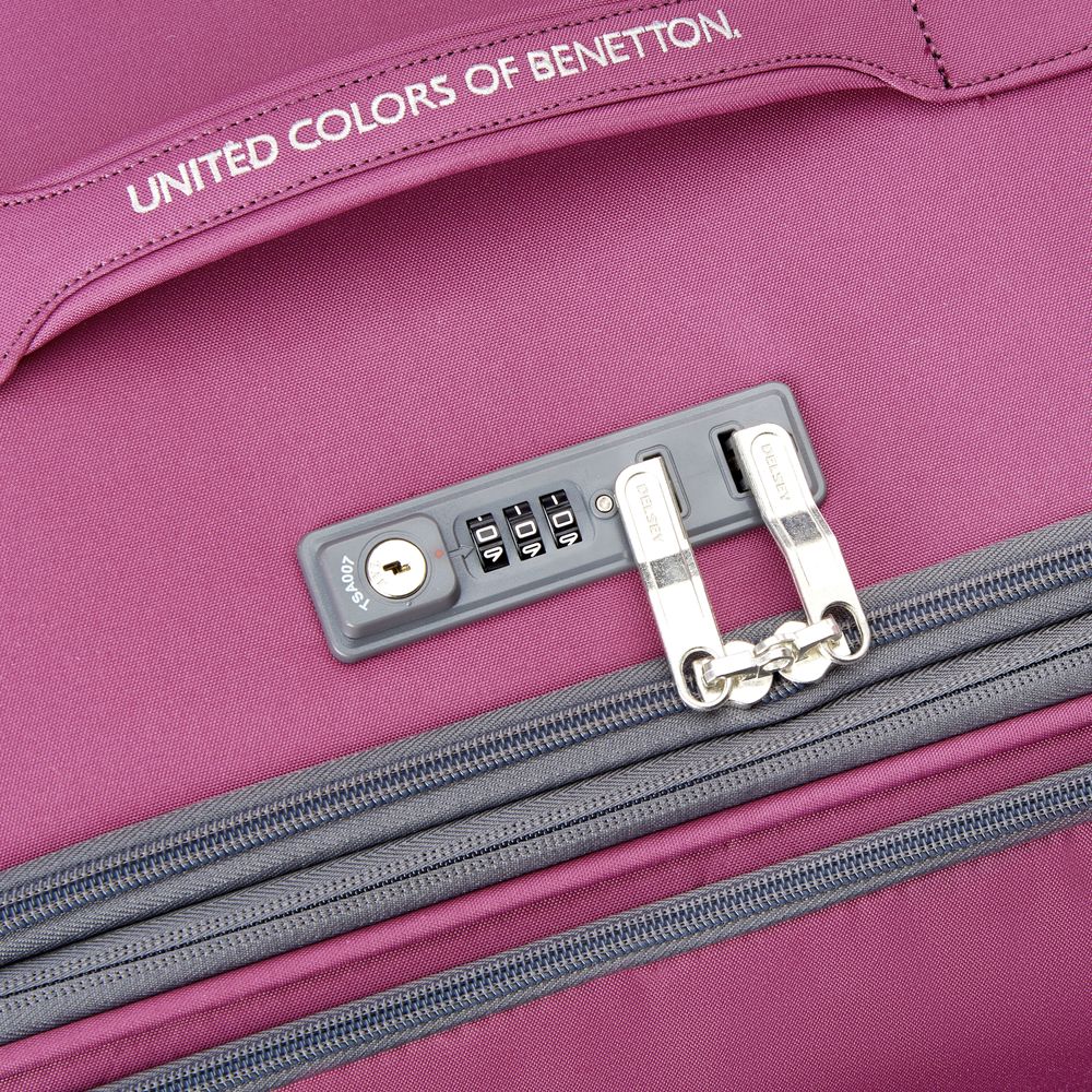 DELSEY UCB Soft extensible maleta 4 doubles roues 66CM