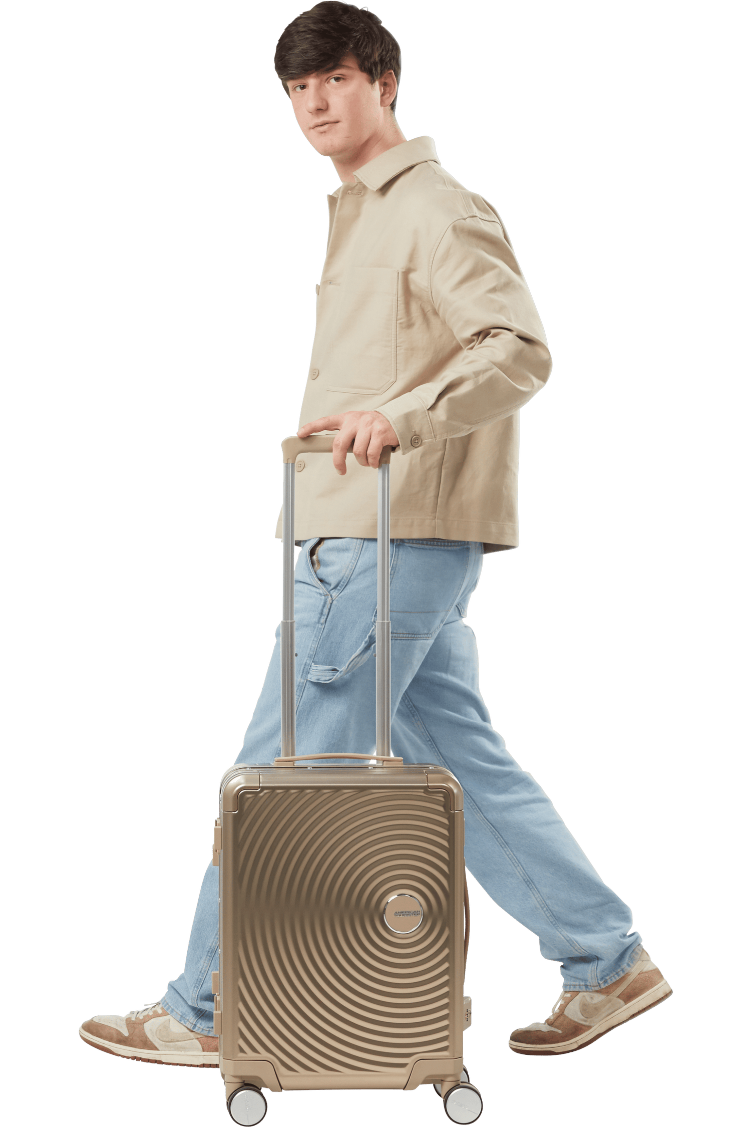 AMERICAN TOURISTER Kabinenkoffer SOUNDBOX Alu