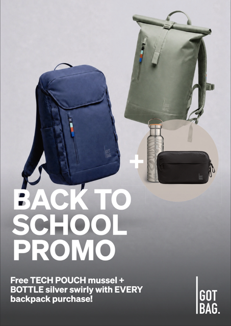 GOT BAG Backpack ROLLTOP Easy monochrome