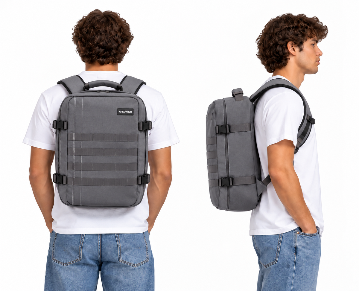 28L matkareppu FABER  Armeijan GREENWICH
