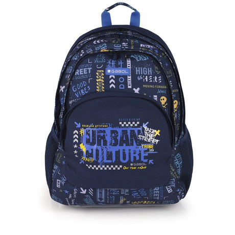 GABOL Plecak z 3 działami SKULL