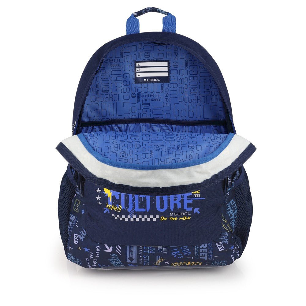 GABOL Zaino con 3 dipartimenti SKULL