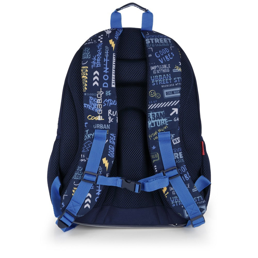 GABOL Zaino con 3 dipartimenti SKULL