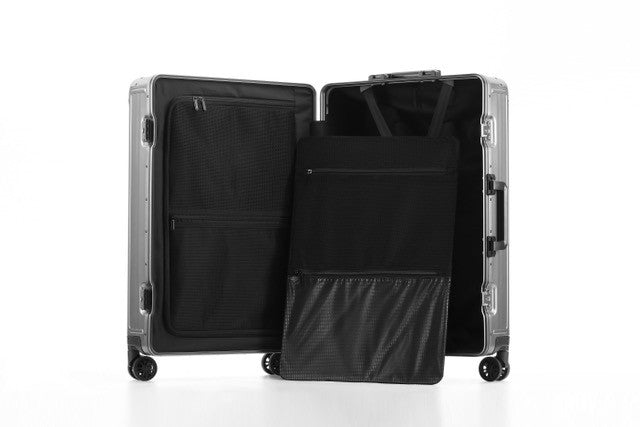 GREENWICH Kabinenkoffer 100% Aluminium TURIN GREY