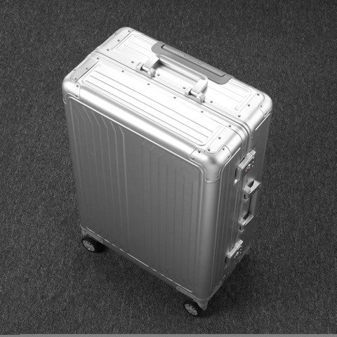 GREENWICH Kabinenkoffer 100% Aluminium TURIN GREY