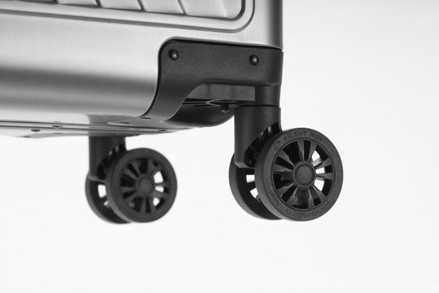 GREENWICH Kabinenkoffer 100% Aluminium TURIN GREY