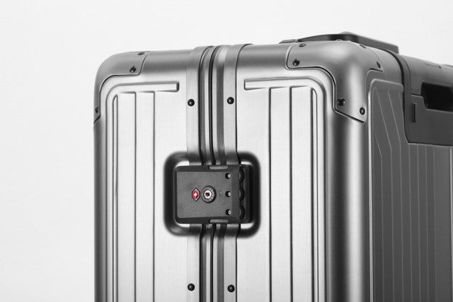 GREENWICH Kabinenkoffer 100% Aluminium TURIN GREY