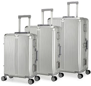 GREENWICH ALUMINIUM RAMME Kuffertsæt 55cm/69cm/78cm DOHA