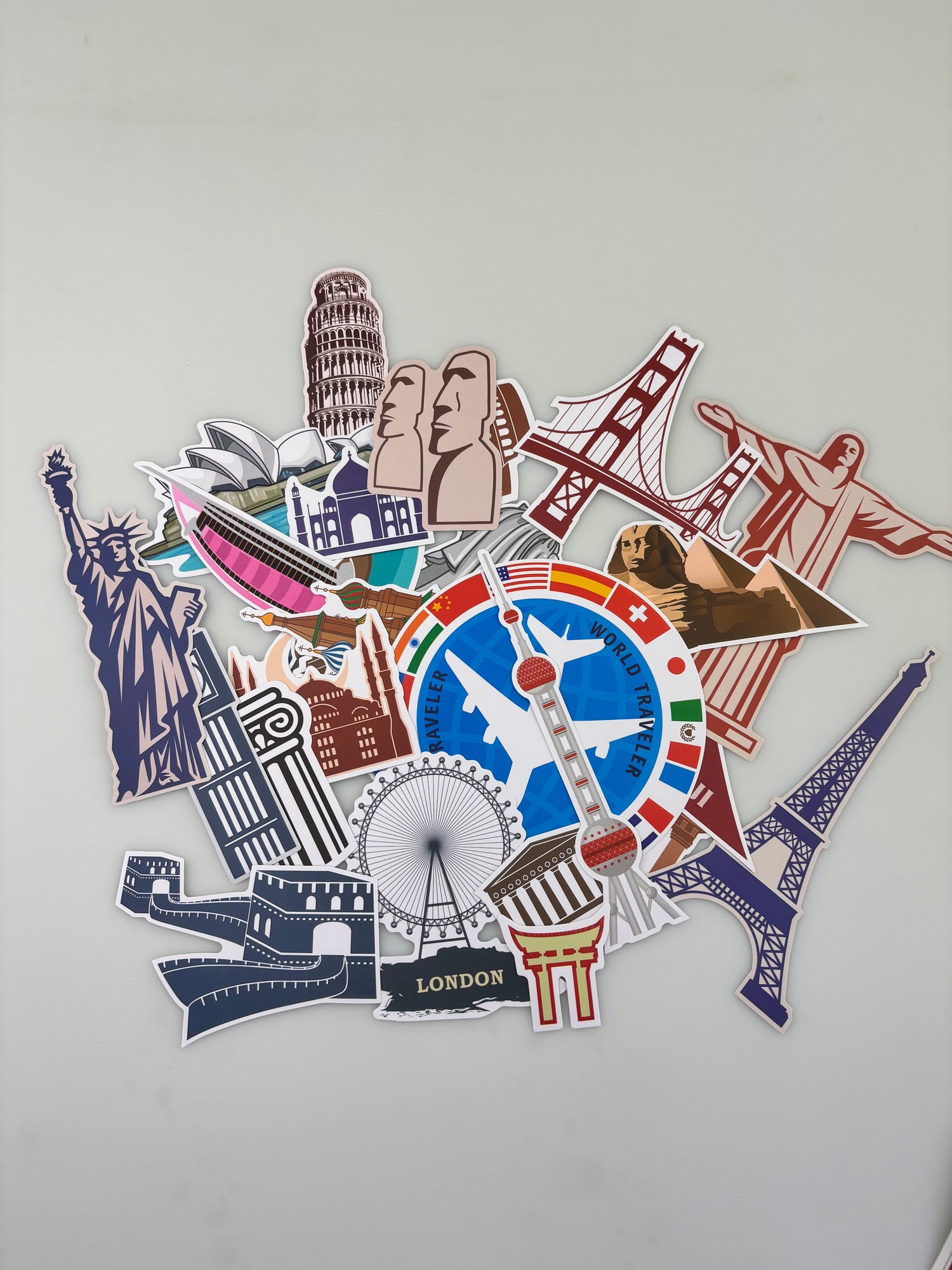 GREENWICH pegatinas monumentos