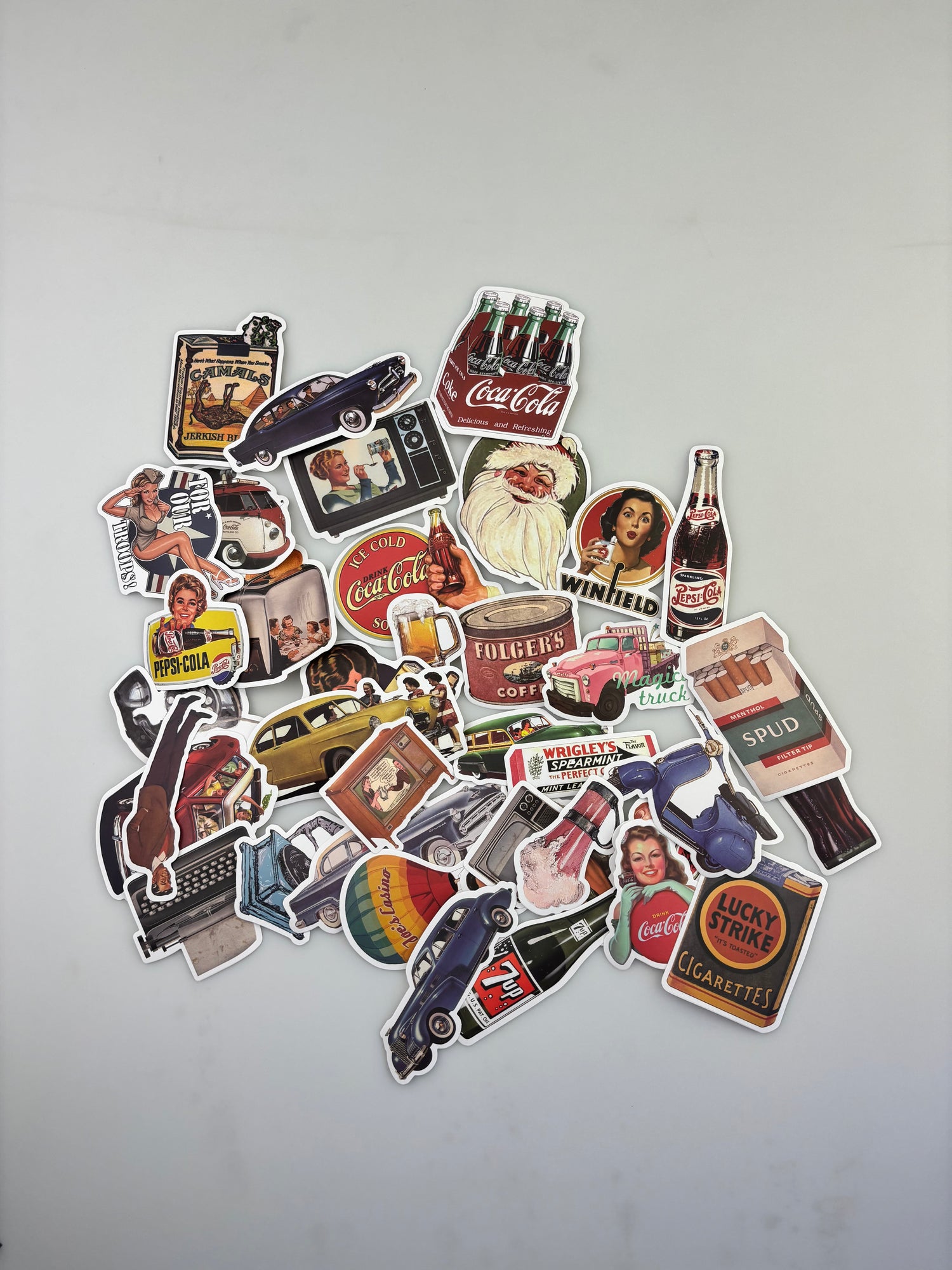 GREENWICH pegatinas vintage