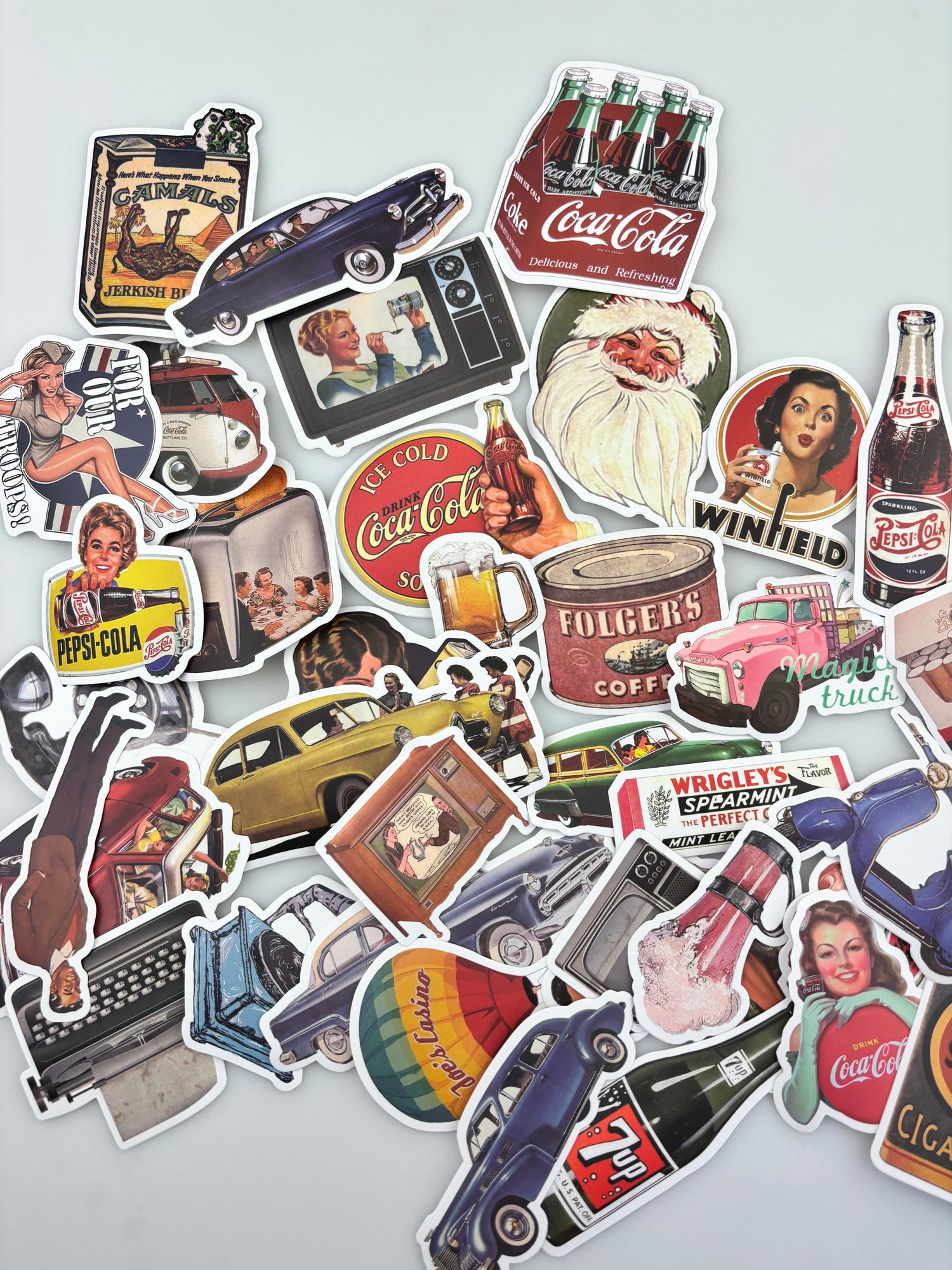 GREENWICH pegatinas vintage