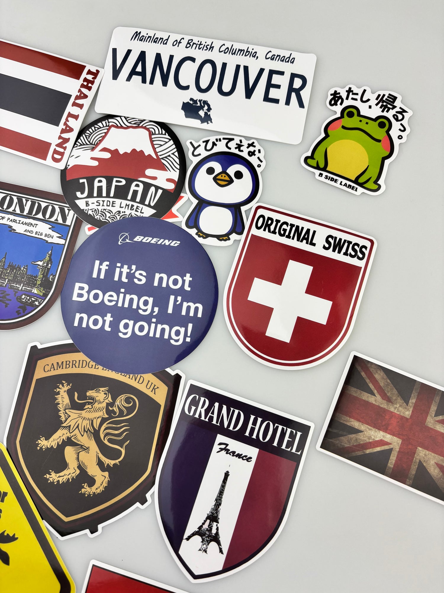 GREENWICH pegatinas países