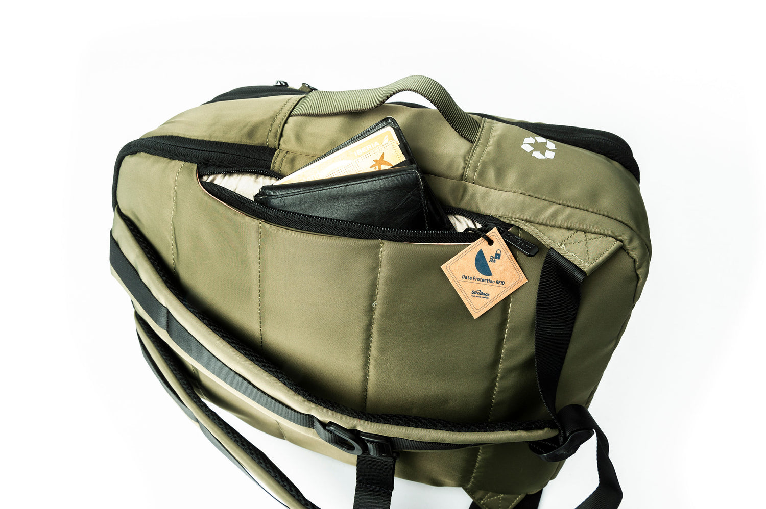 STIVIBAGS MOCHILA UNDERSEATER EXTENSIBLE NYLONTECH 15'6"