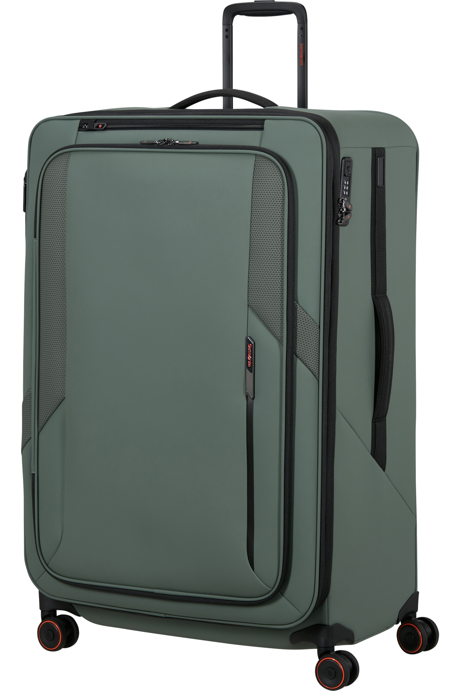 SAMSONITE super grote koffer 84cm extensible GEGLAZUURD