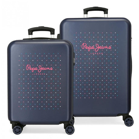 Set of suitcases Pepe Jeans Molly rigid 55-65cm
