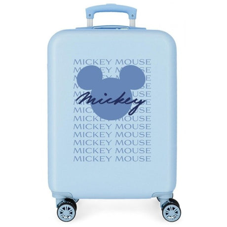 Cabin suitcase rigid  Disney Mickey signature  55 cm Blue