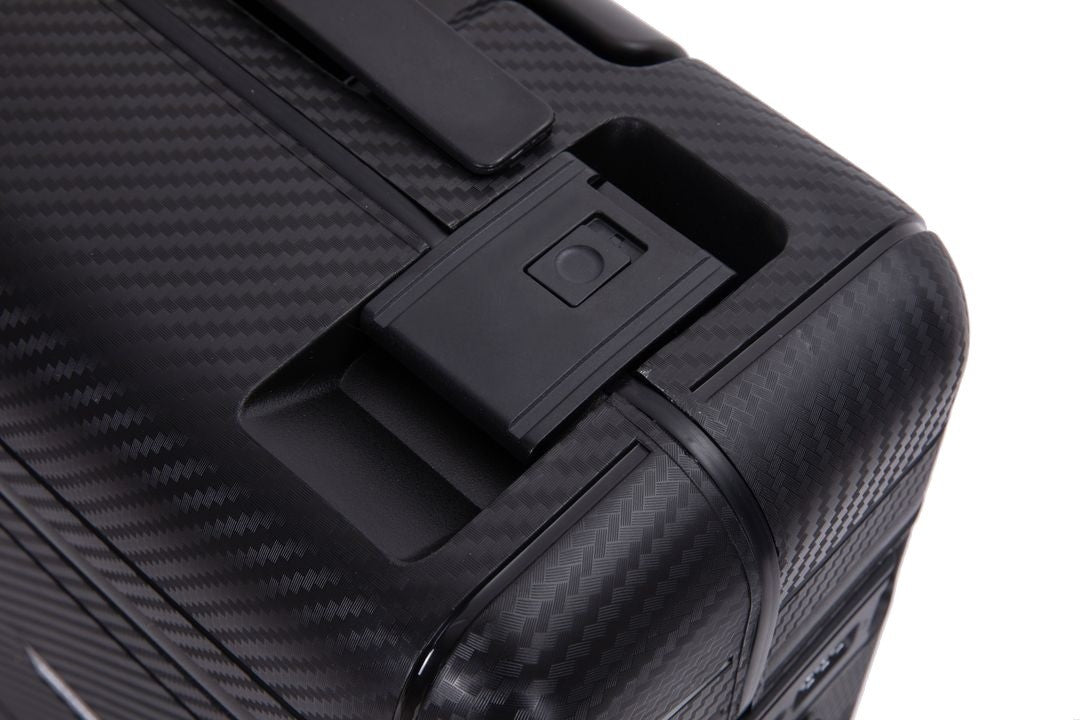 CarryOn Steward Valigia Rigida 75cm 100L Senza Cerniera - Grigia Con Serratura TSA