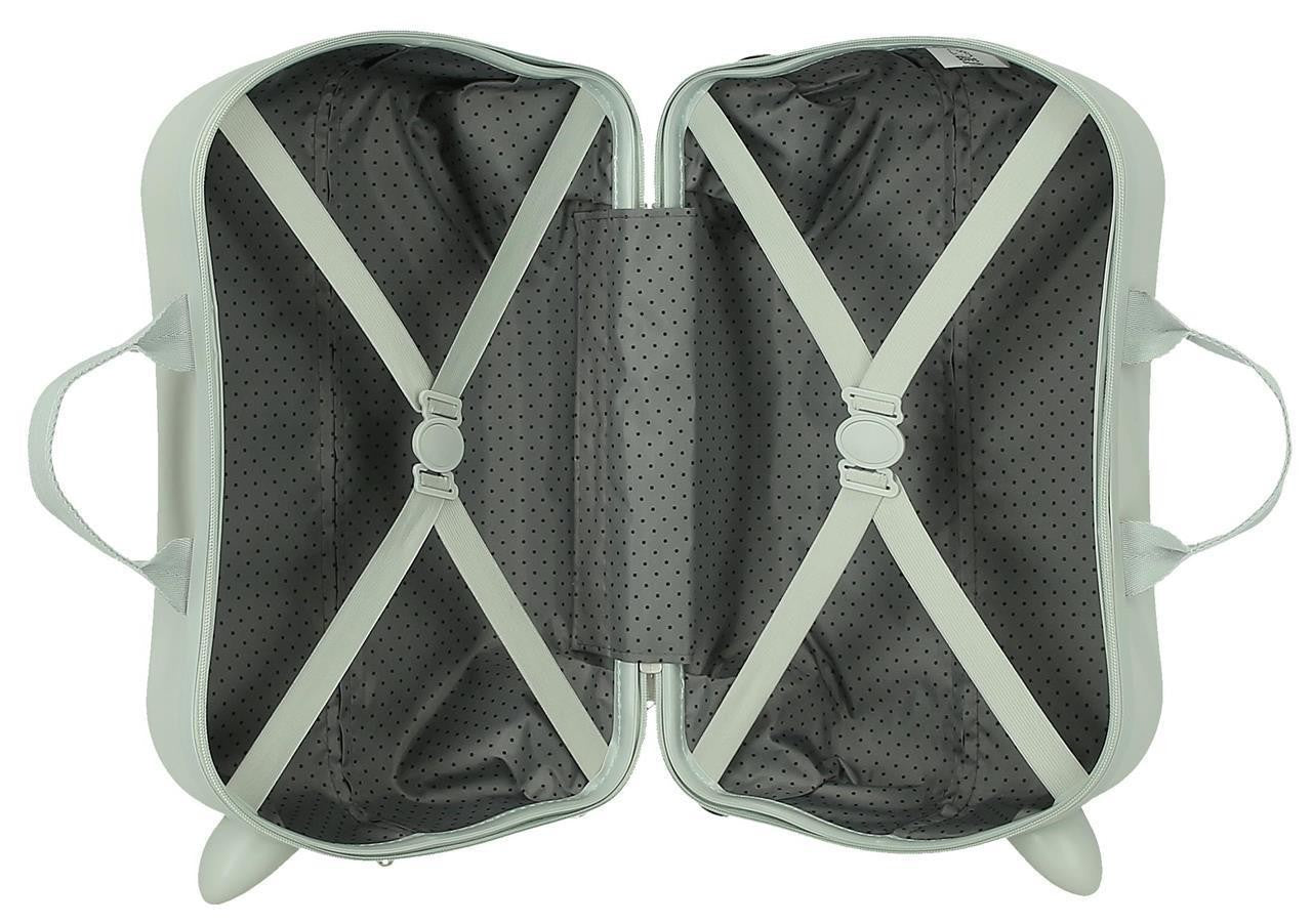 SUITCASE INF.ABS 4R.(2 MULTI.) 45CM. MINNIE SUNSHINE MINT