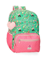 RUCKSACK ADAP. 42CM. 2C. ENSO GARDEN PARTY