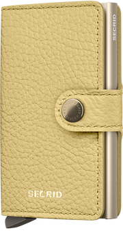 Secrid Miniwallet Pebble Butter Yellow