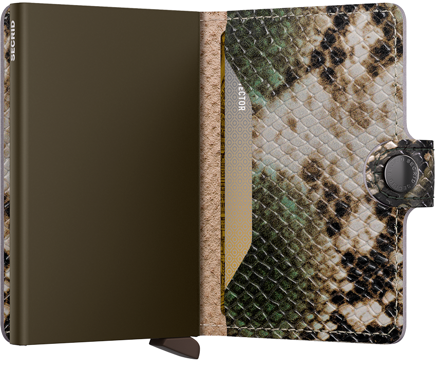 Secrid Miniwallet Serpent Green