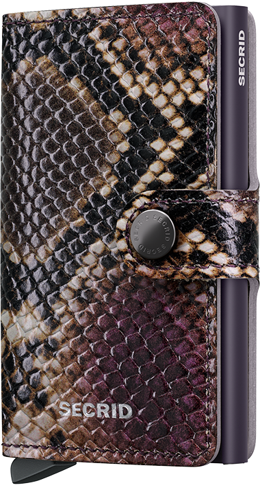 Secrid Miniwallet Serpent Purple