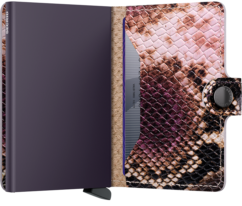 Secrid Miniwallet Serpent Purple